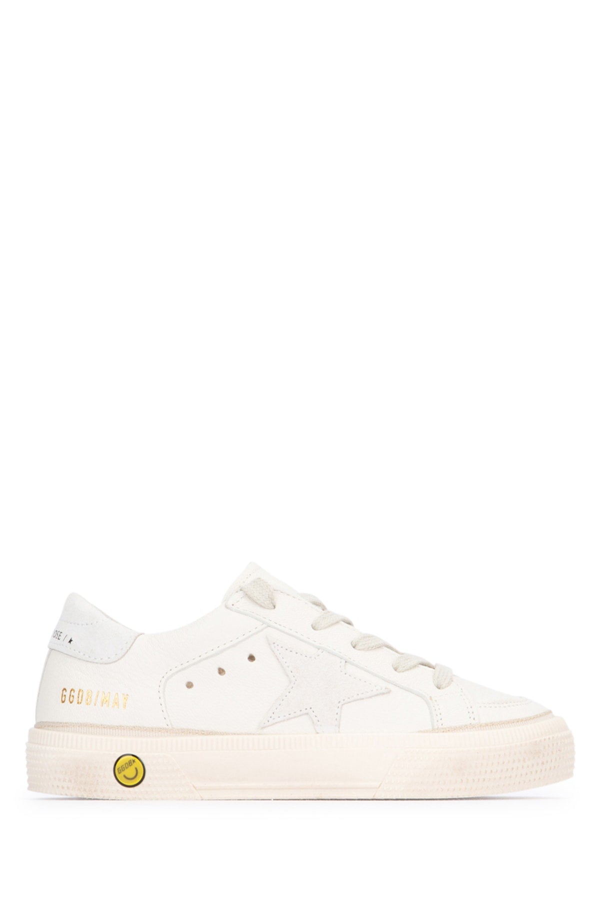 Golden Goose Kids Nappa Sneaker — White