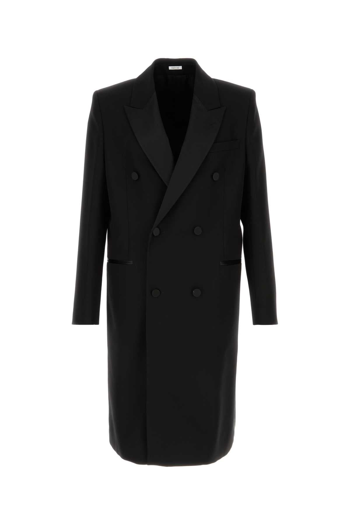 Abrigo de noche Alexander McQueen — Negro