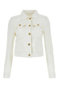 Palm Angels Cotton Utility Jacket — White