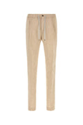 Pt Torino Linen Trousers — Beige