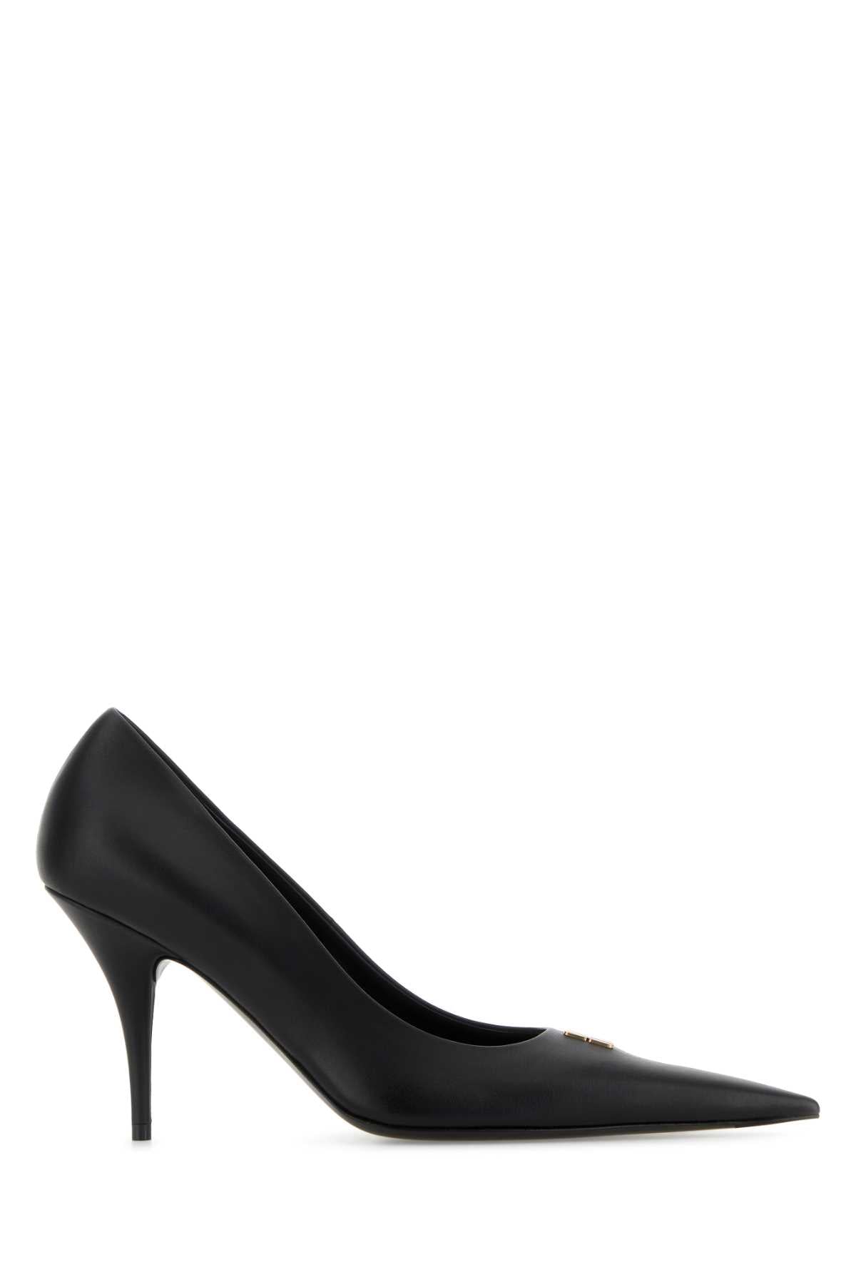 Balenciaga Avenue BB Editor 90 Pump — Black