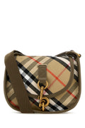 Burberry B Clip Crossbody Bag — Beige