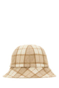 Helen Kaminski CAPPELLO Wool Blend Check Bucket Hat — Beige