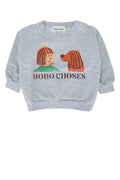 Sudadera Bobo Choses Pickle — Gris