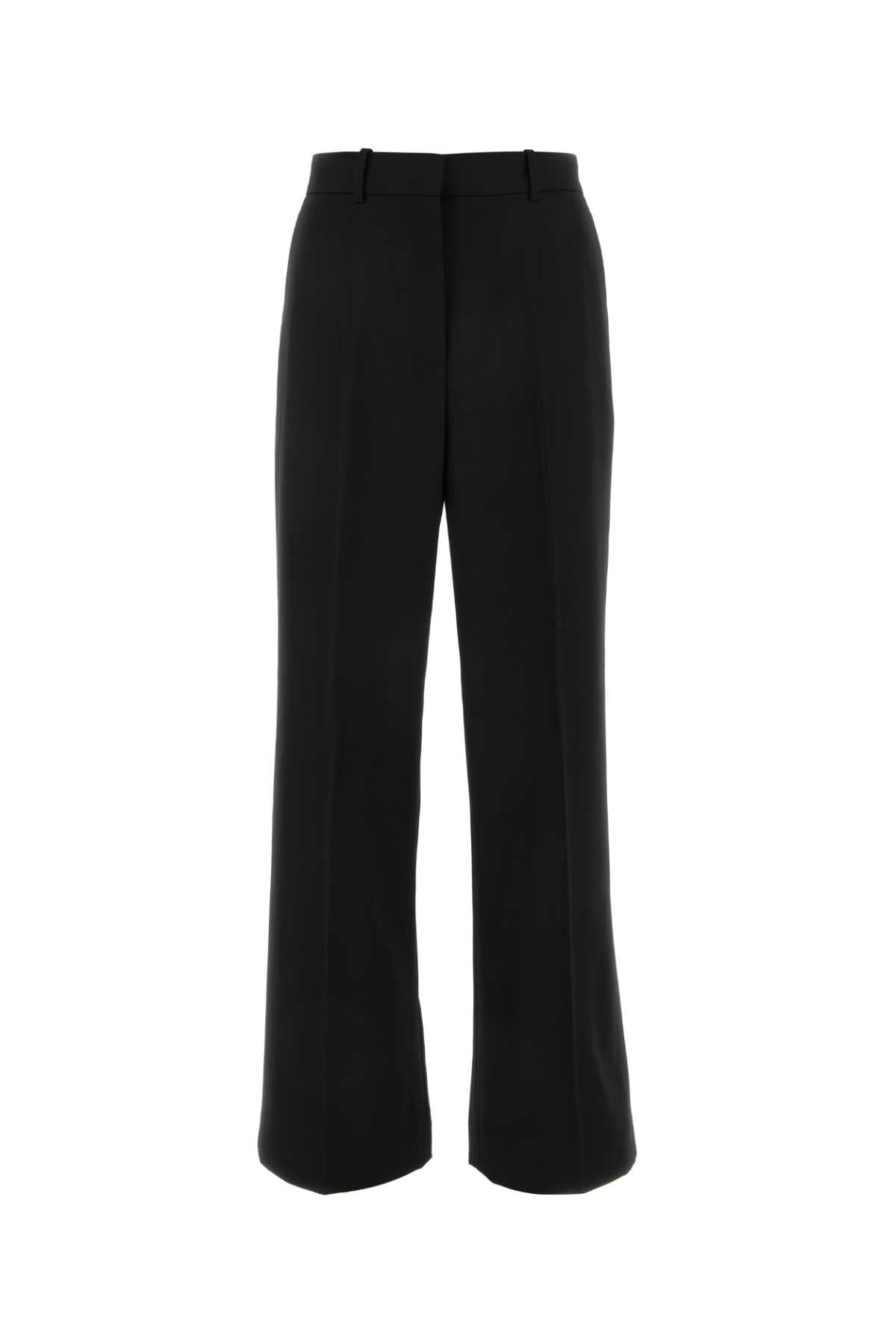 Lanvin Cotton Trousers — Black