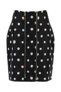 Fendi Dots Skirt — Black