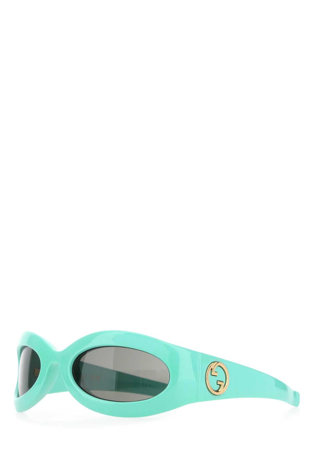 Gucci OCCHIALI Acetate Sunglasses — Turquoise