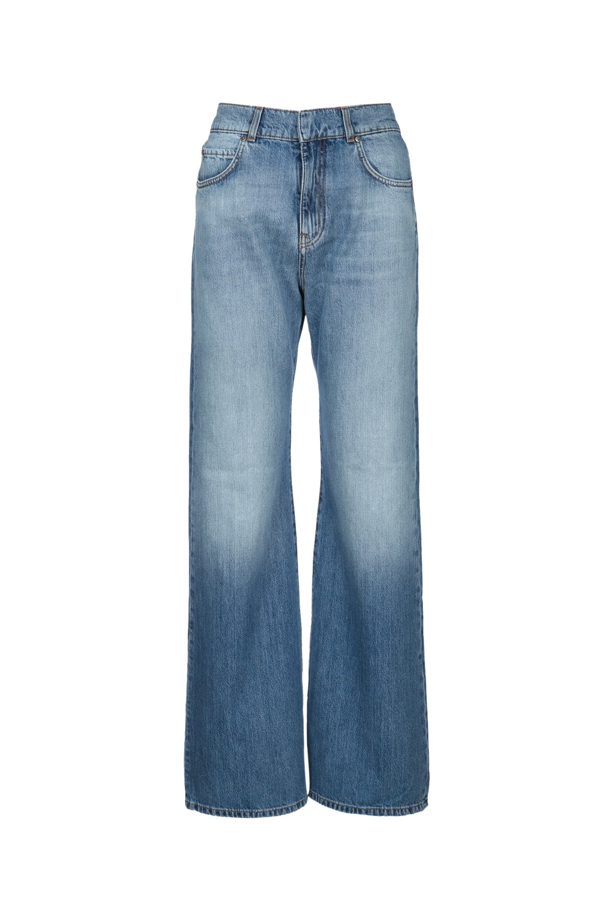 Pinko Wide Jeans — Blue