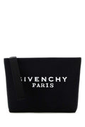 Givenchy Logo Clutch — Black