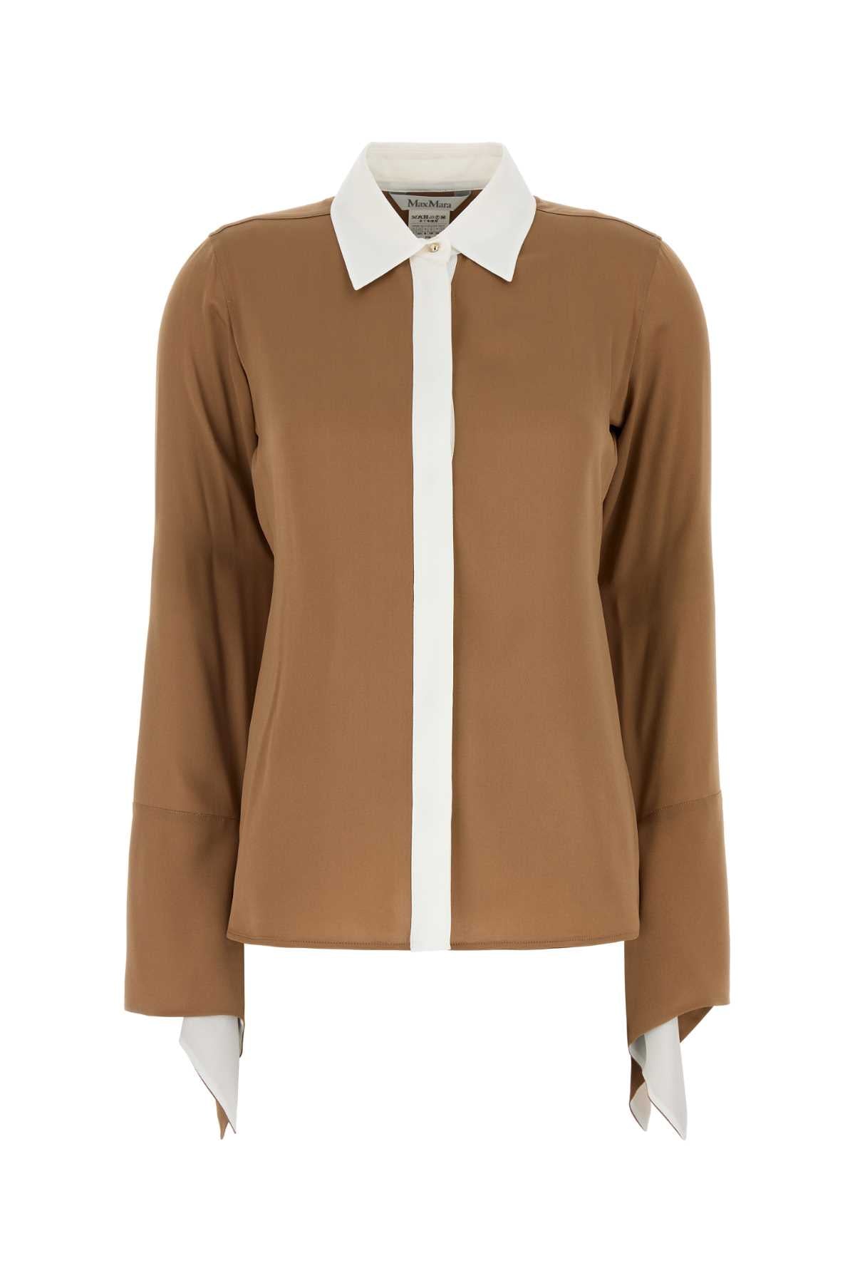 Max Mara Shirt — Caramel