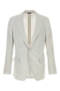 Dolce & Gabbana Virgin Wool Blazer — Beige