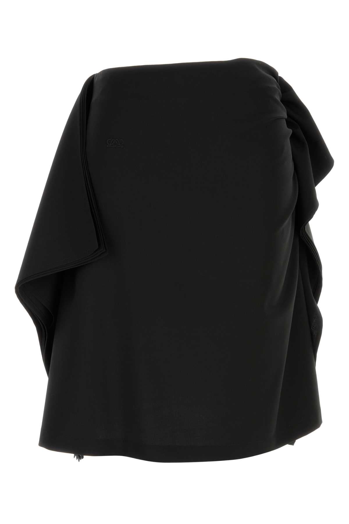 Loewe Wool Skirt — Black