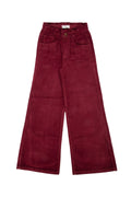 Golden Goose Kids Corduroy Trousers — Burgundy