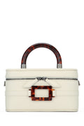 Roger Vivier Vivier Top Handle Bag — White