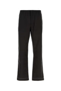 Prada Silk Pyjama Trousers — Black