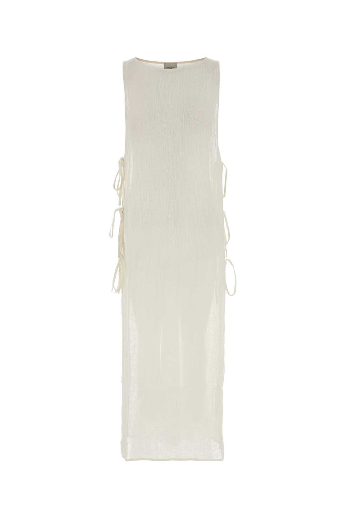 Le Kasha Cover Dress — White