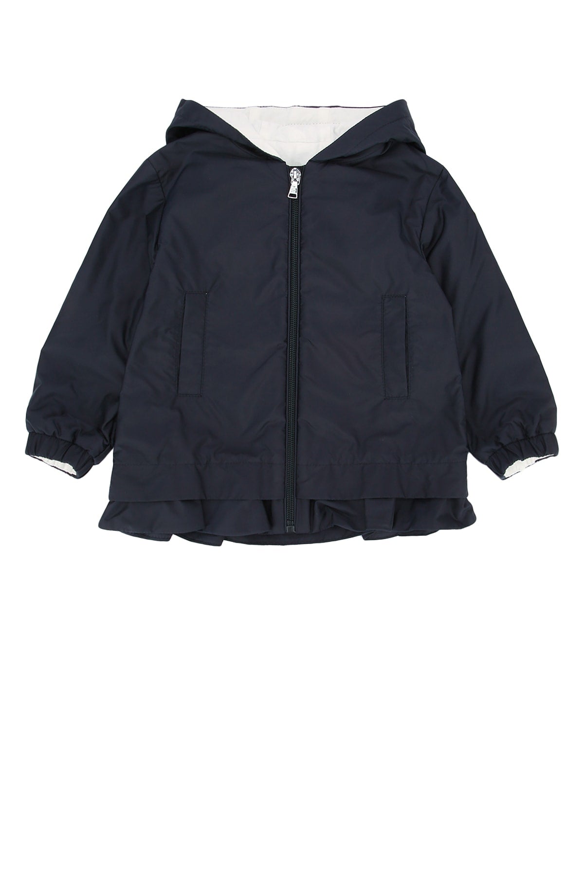 Moncler Jr Dana Down Jacket — Navy