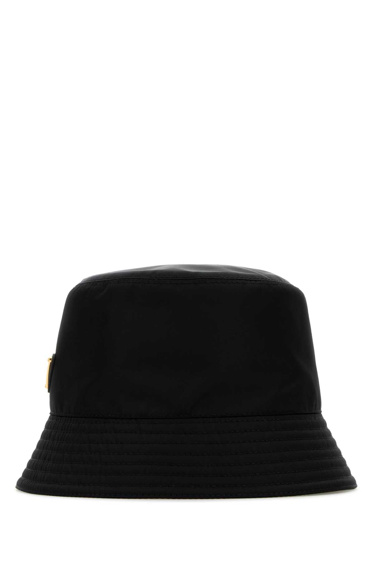 Prada CAPPELLI Re-Nylon Bucket Hat — Black