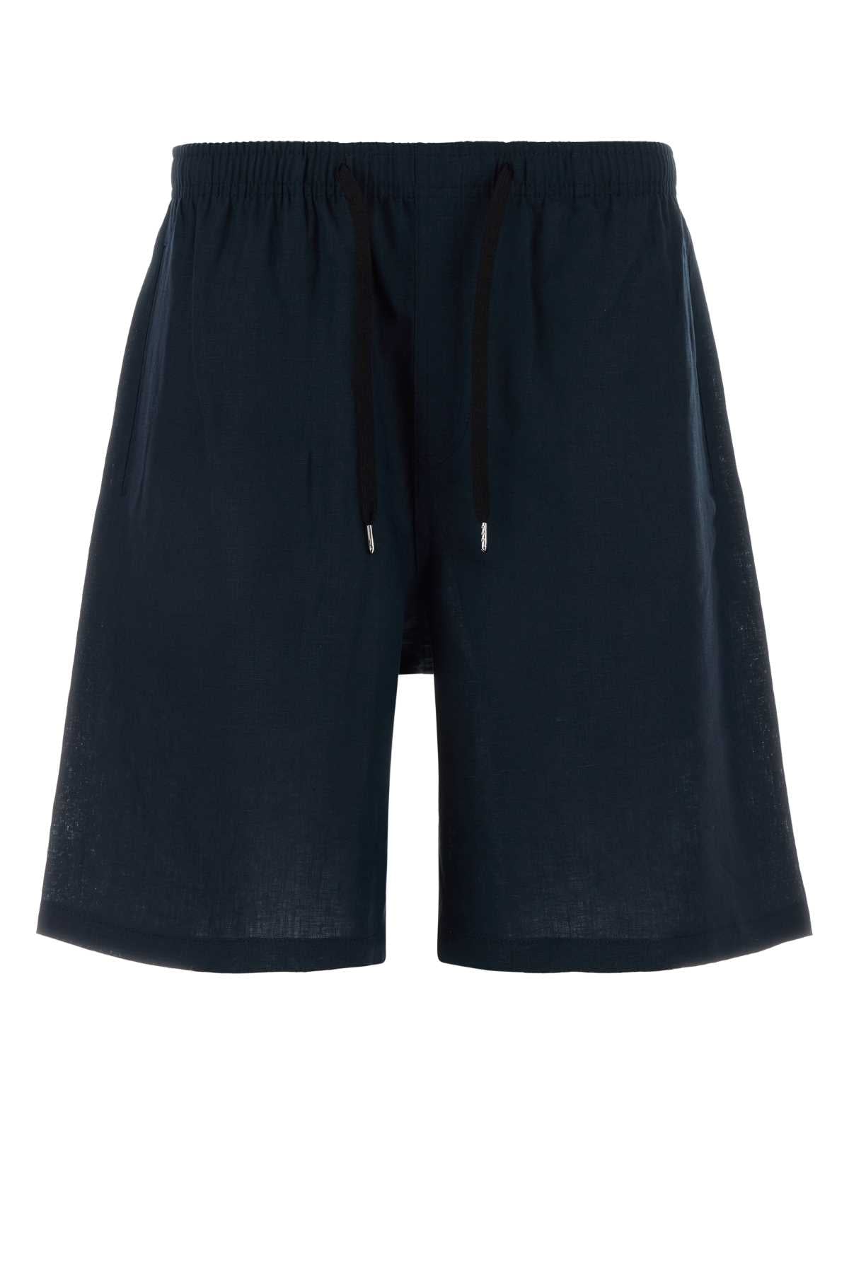 Cellar Door Bermuda Shorts — Navy