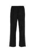 Prada Wool Blend Trousers — Black