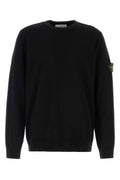 Stone Island Crew Neck Sweater — Black