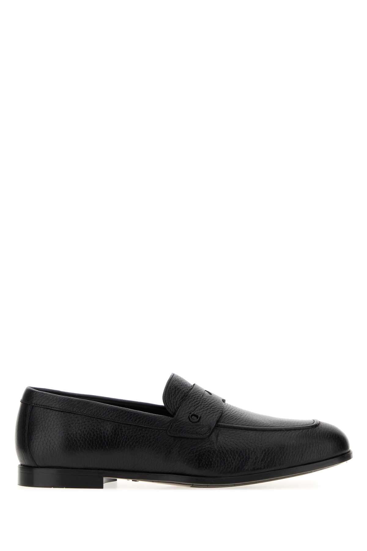 Ferragamo Tiberio Loafer — Black