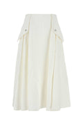 Bottega Veneta Bianca Skirt — White