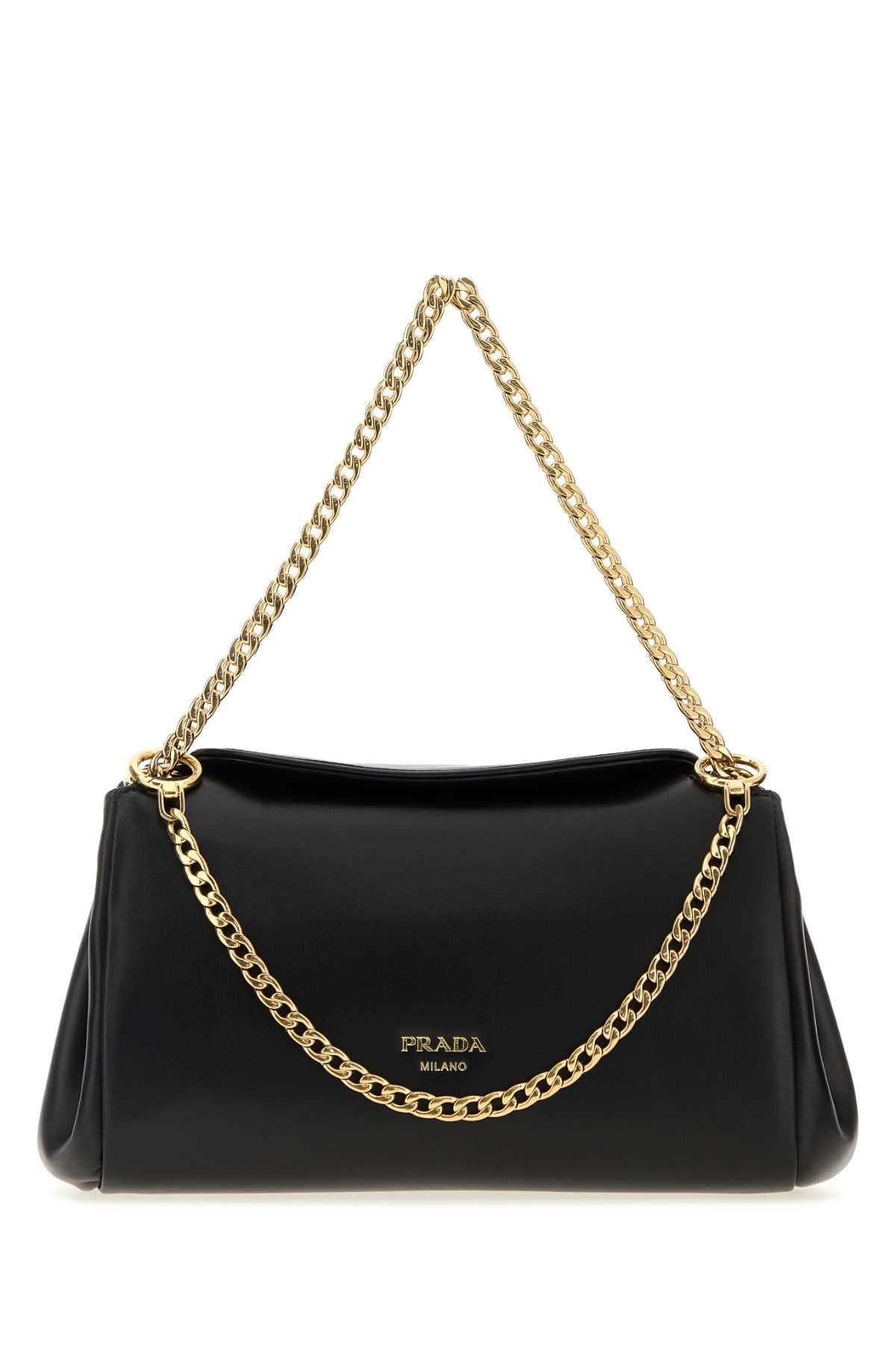 Prada Tumulte Shoulder Bag — Black