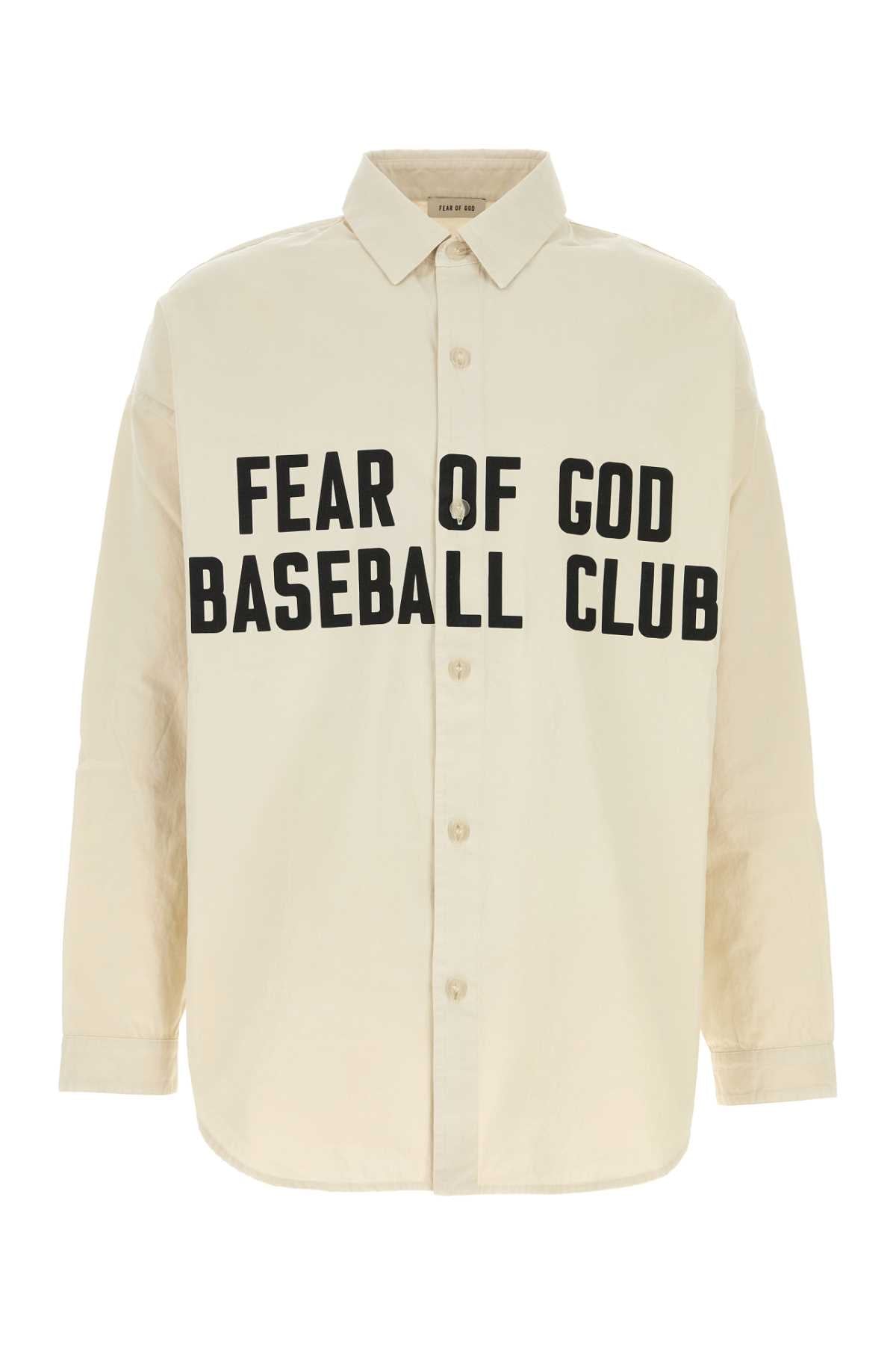Fear Of God Shirt Shirt — Beige