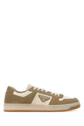 Prada Downtown Sneaker — Beige