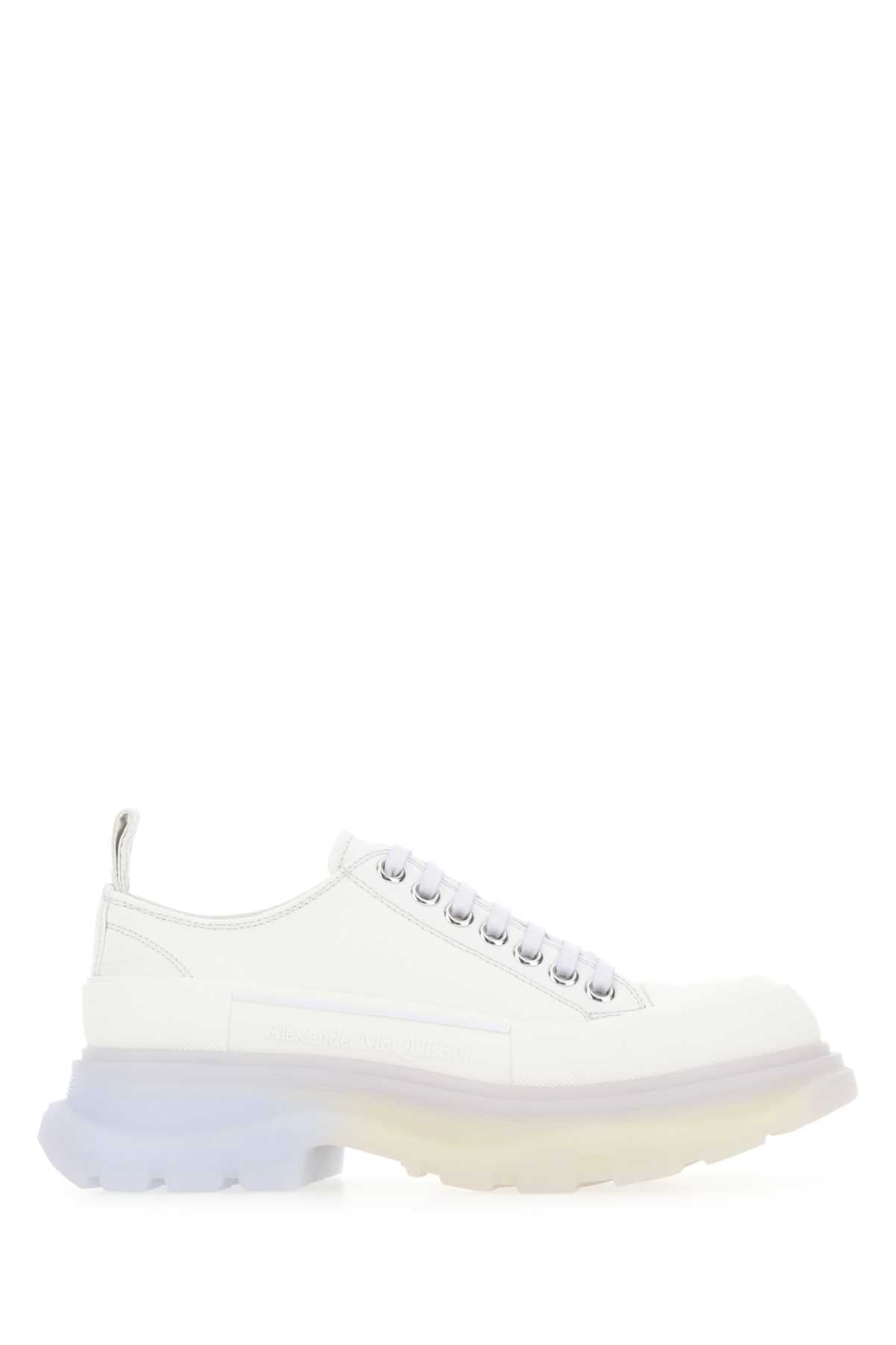 Alexander McQueen Chalk Sneaker — White