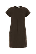 Brunello Cucinelli Corto Dress — Brown