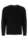 Jersey de cuello redondo de lana virgen Valentino Garavani - Negro