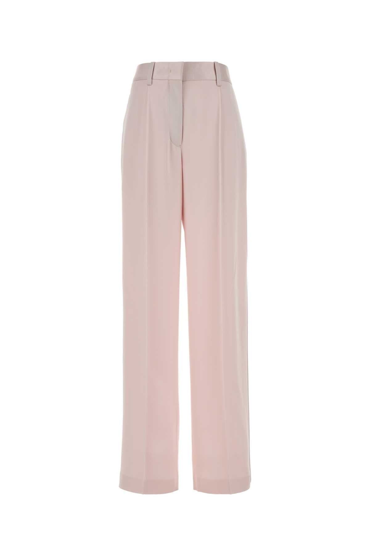 Jil Sander Acetate-Viscose Trousers — Pink
