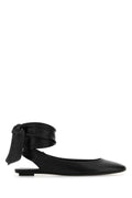The Attico Ballerina Flat — Black