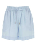 Alexander McQueen Jacquard Bermuda Shorts — Blue
