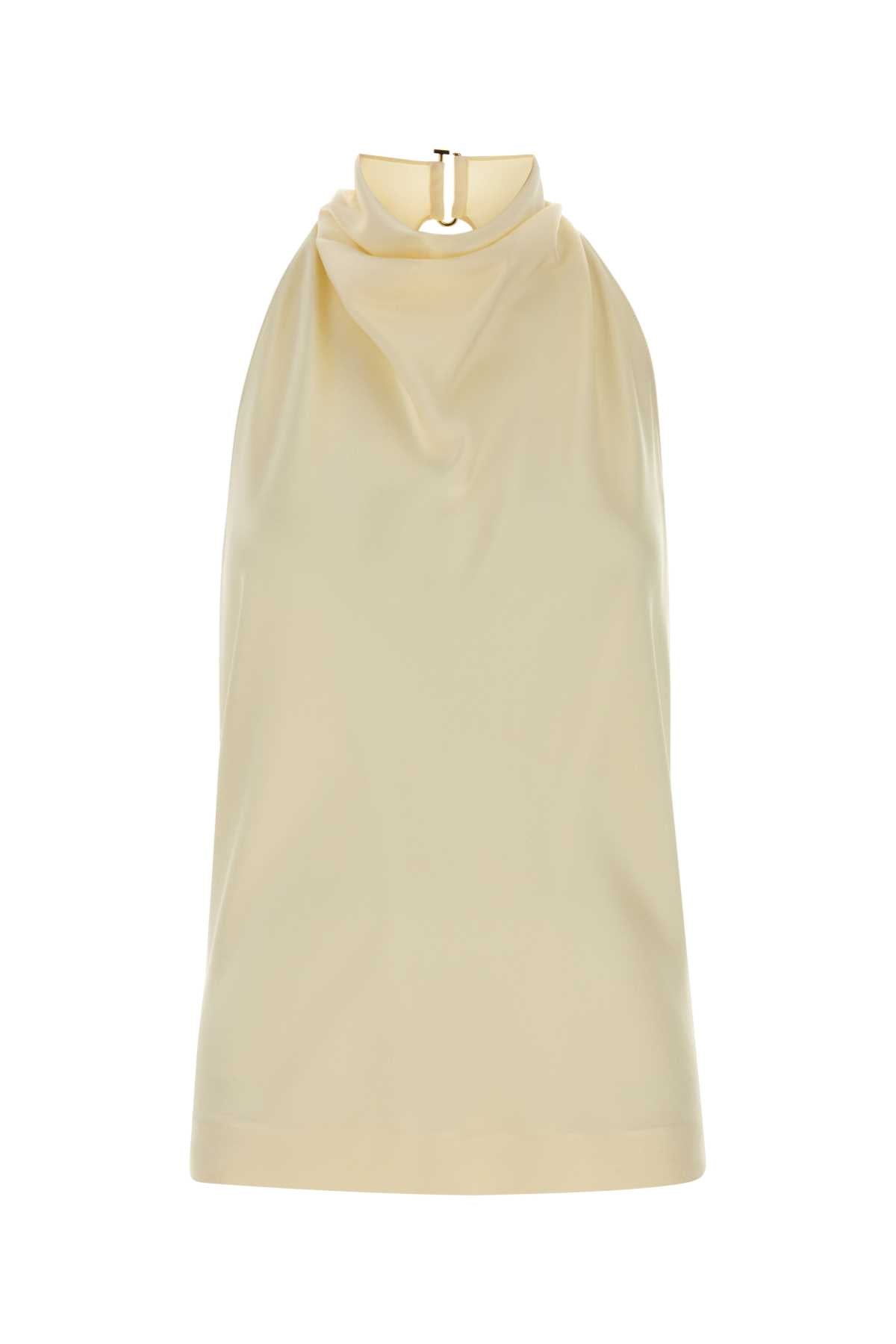 Stella McCartney Halterneck Tank Top — Beige