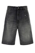 Carhartt Wip Landon Denim Shorts — Black