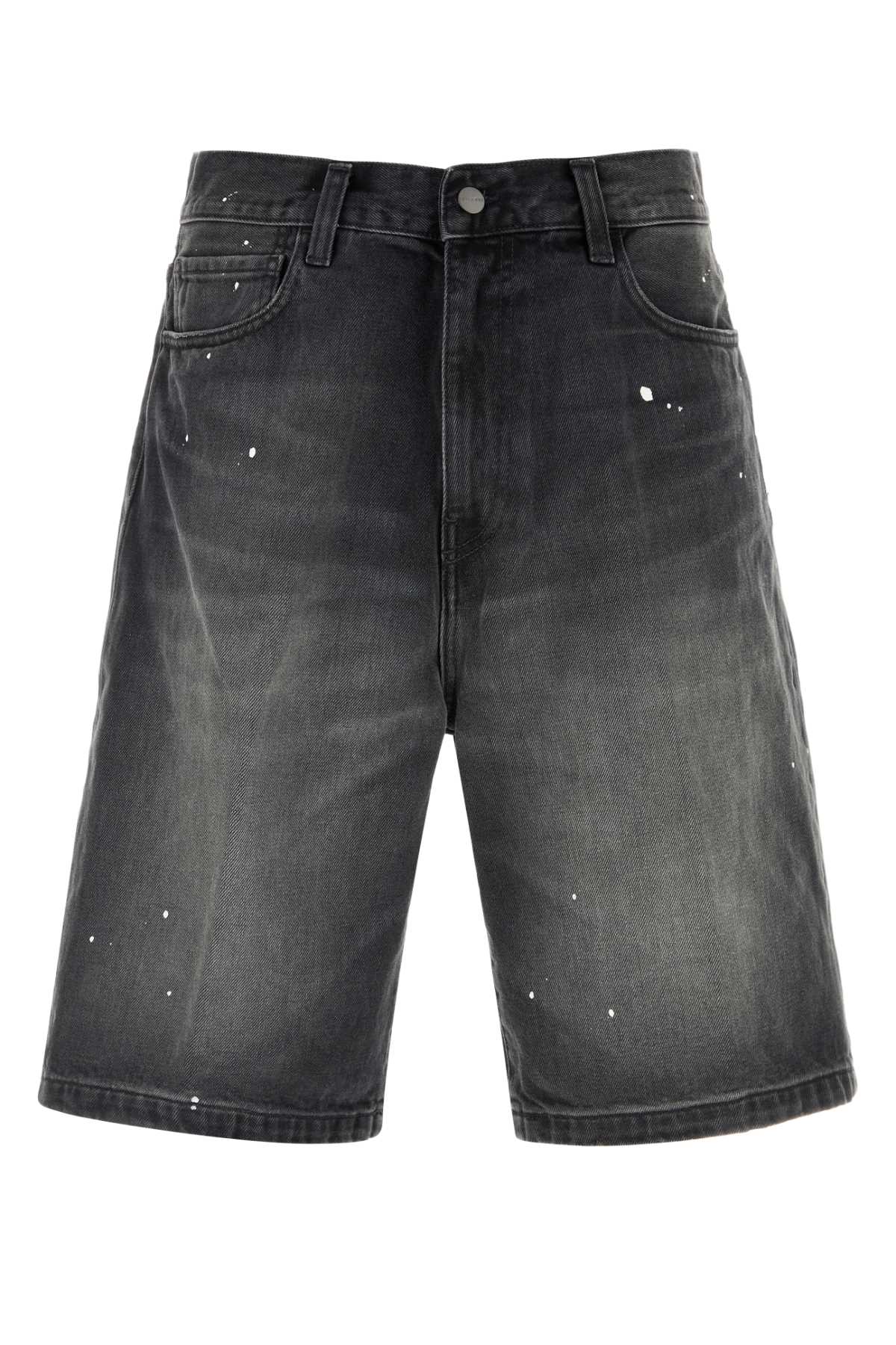 Carhartt Wip Landon Denim Shorts — Black