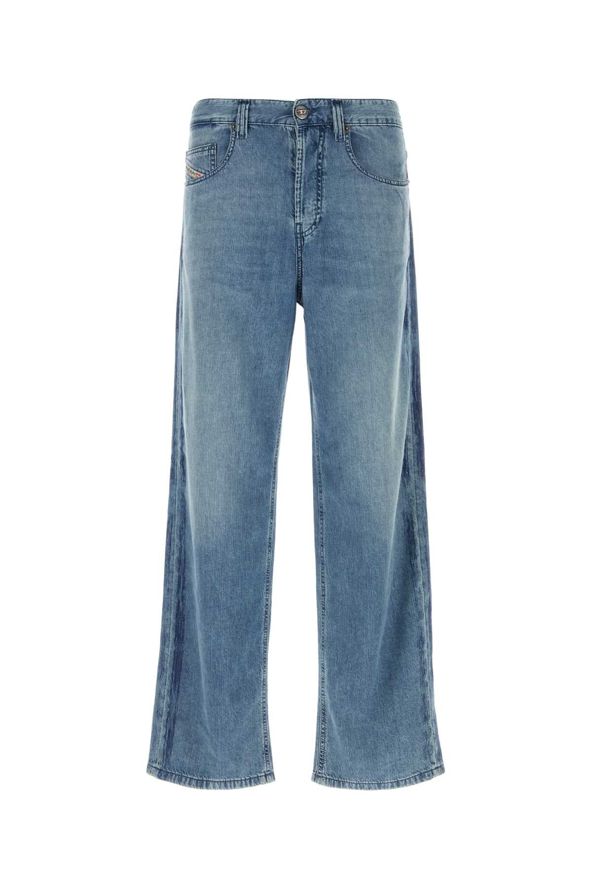 Diesel 60% Cellulose/40% Cotton Denim Jeans — Blue