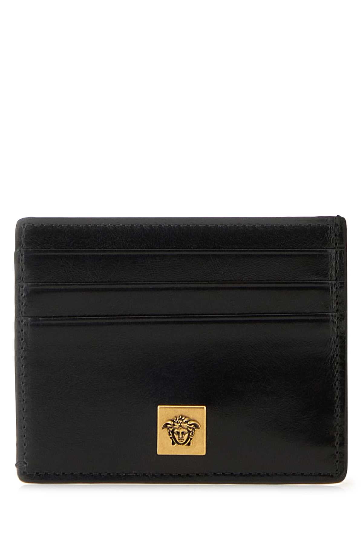 Versace Card Card Case — Black