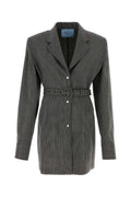 Prada Wool Blazer — Gray
