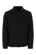 Givenchy Wool Blend Overshirt — Black