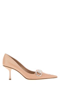 Gucci Leather with Metal Hardware Pump — Pink
