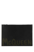 Alexander McQueen Beauty Clutch — Black