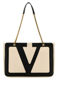 Valentino Garavani Viva Superstar Shoulder Bag — Beige