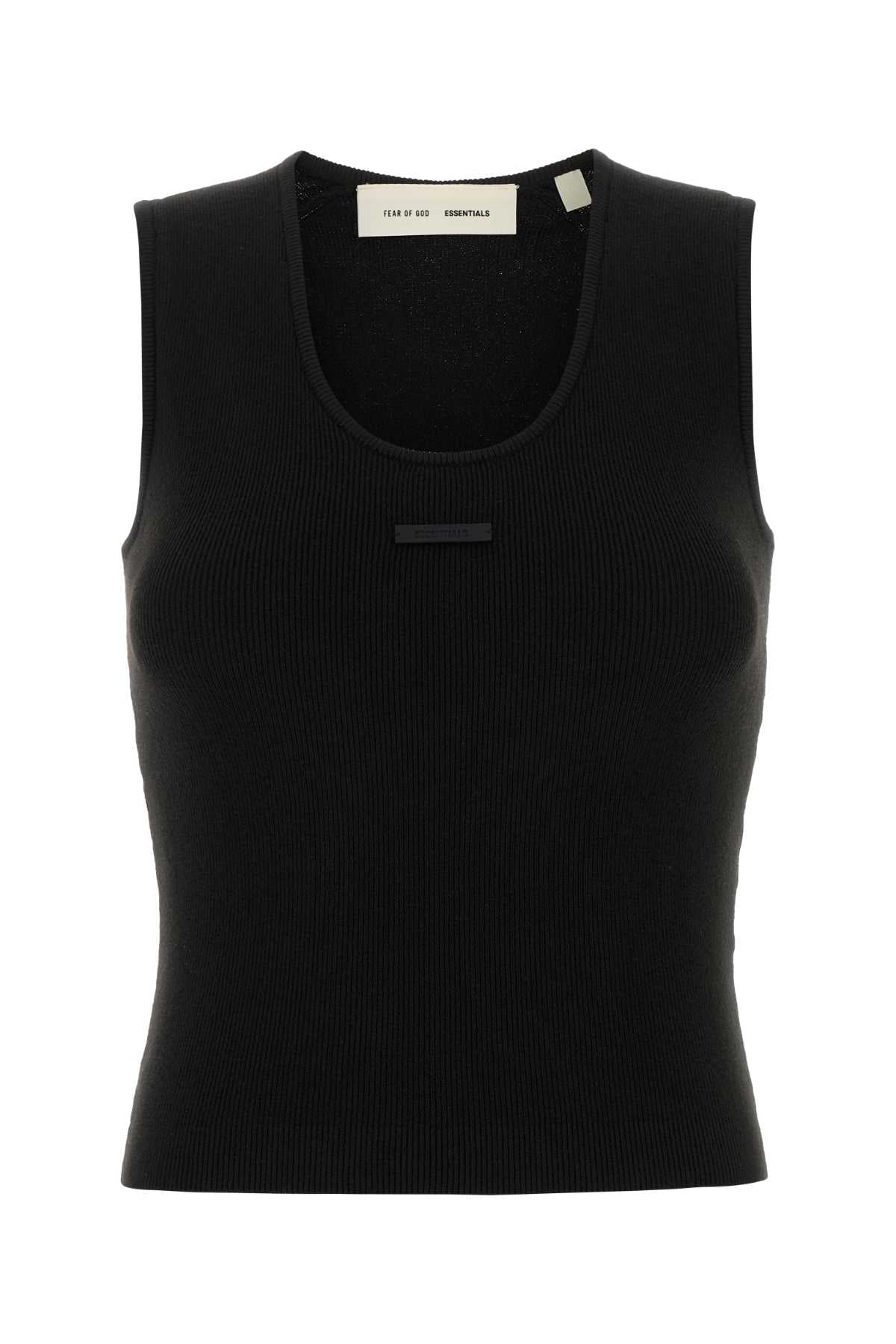 Fear Of God Essential Tank Tank Top — Black