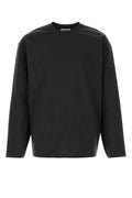 Jil Sander Cotton Crew-Neck T-Shirt — Black