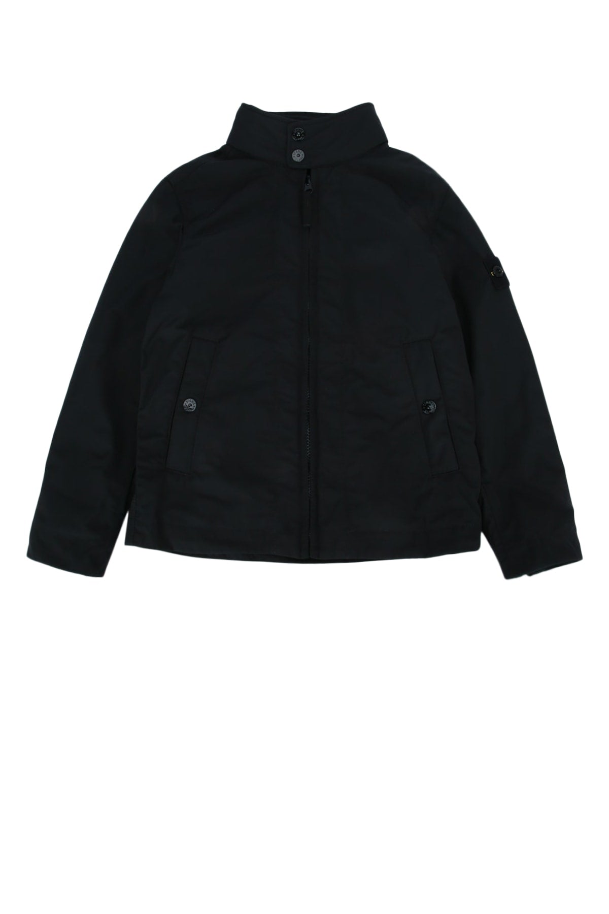 Stone Island Kids Detachable Liner Down Jacket — Black