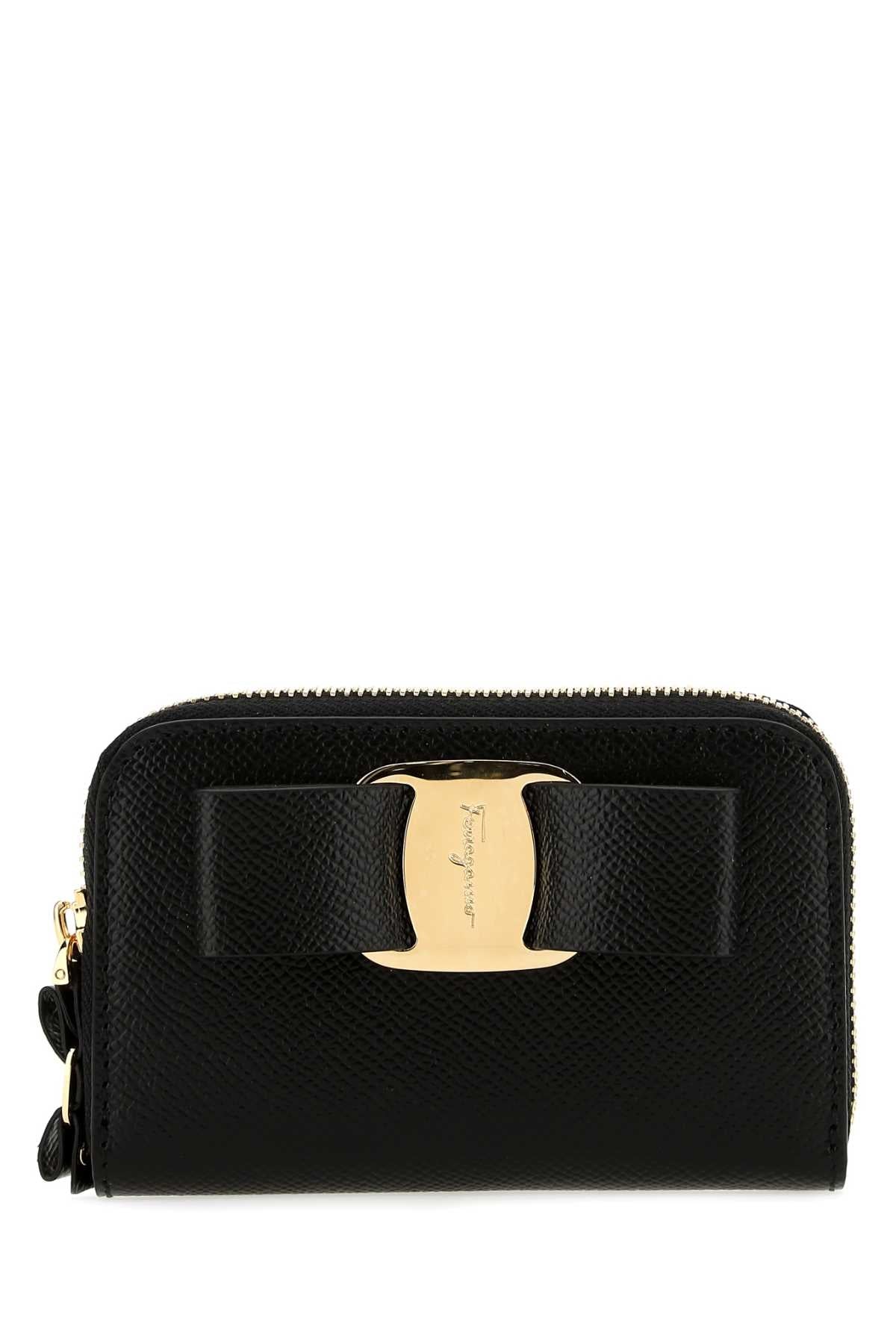 Ferragamo Portafogli Wallet — Black